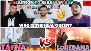 Reaction to 🔥FEMALE ALBANIAN RAPPER 🔥LOREDANA quotANGSTquot vs TAYNA quotSHQIPEquot [upl. by Nnylf]