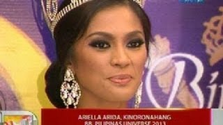 UBAriella Arida kinoronahang Bb Pilipinas Universe 2013 [upl. by Novar]