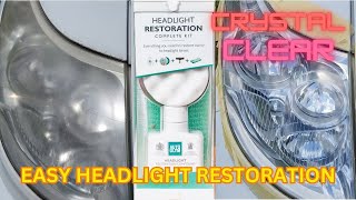 FIRST Time Restoring Headlights using Autoglym [upl. by Eilerua788]