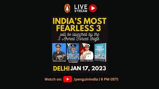 LIVE  Indias Most Fearless 3  Book Launch by 3 Armed Forces Chiefs [upl. by Diana]