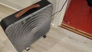 biltema 20inch boxfan test [upl. by Ellette]