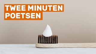 Waarom moet je twee minuten tanden poetsen [upl. by Poore636]