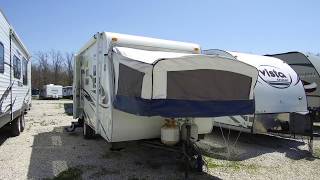 2010 R Vision Trail Lite Crossover TLX 180T Pre Owned Expandable Travel Trailer Walk Through [upl. by Spitzer]