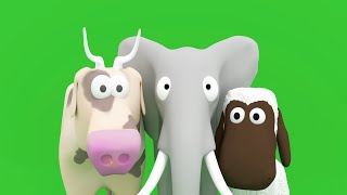 Sonidos de los animales para niños y mas  Tinyschool Español [upl. by Aenel29]