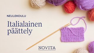 NOVITA NEULEKOULU Italialainen päättely [upl. by Aneetak]