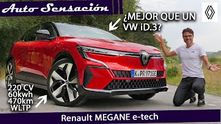 Prueba Renault Megane e Tech 2022 El Megane se transforma en eléctrico [upl. by Kev]