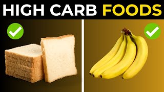 High Carbs Foods  12 Foods That Rich in Carbohydrates [upl. by Oironoh]