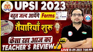 UPSI New Vacancy 2023  Online Form विनायक बैच Teachers Review UPSI Strategy By Ankit Sir [upl. by Una]