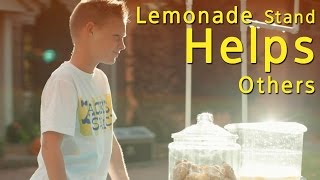 11YearOld Boy Sells Lemonade To Buy Wheelchairs For Others [upl. by Gussi]