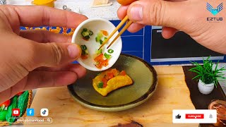 How to Cook Red Snapper Tacos with Salsa  Red Snapper Mini Tacos  Tiny Food [upl. by Akerue]