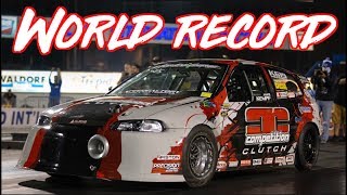 2000HP 20L Honda Civic 215MPH in 7 seconds  Worlds Fastest FWD [upl. by Charpentier]