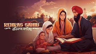 FAST Speed  Rehraas Sahib Paath  Read Along  Relaxing Soothing Speed  Bhai Harinder Singh JiNKJ [upl. by Korella]