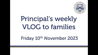 Principal Vlog 2023 Ep 8 101123 [upl. by Haile]