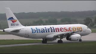 BALKAN HOLIDAYS A320  DONCASTER AIRPORT UK [upl. by Ttevi]