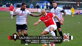 Salford City 34 Darlington 1883  EvoStik Northern Premier League 130216 [upl. by Crichton114]