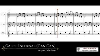 Galop Infernal Can Can  Jacques Offenbach Completa [upl. by Hartman]