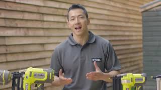 The RYOBI® Nailer Range [upl. by Ortrude]