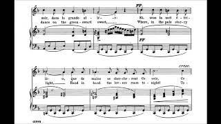 Villanelle  Cécile Chaminade With score [upl. by Rehpotsrik]