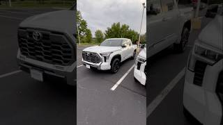 ATTENTION GRABBER 2024 Toyota Tundra 1794 TRD in WindChill Pearl shorts [upl. by Ogu295]