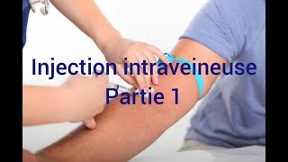 injection intraveineuse 1  préparation dinjection [upl. by Andria]