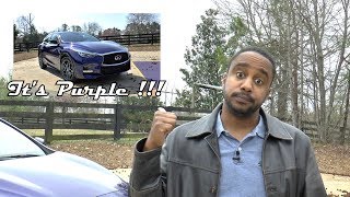 2017 Infiniti QX30 Sport Review  Its Purple [upl. by Jessalyn]