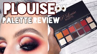 PLOUISE PALETTE REVIEW  KeilidhMua [upl. by Punke]