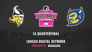 2024 IGHSAU State Softball 1A Quarterfinal MartensdaleSt Marys vs EdgewoodColesburg [upl. by Ynoep]