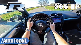 365HP VW GOLF R MK6 LOUD iPE EXHAUST POV by AutoTopNL [upl. by Helban]