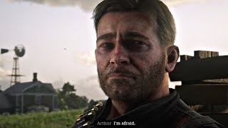 Red Dead Redemption 2  Arthur Morgan Death Scene Good Honor [upl. by Epperson]