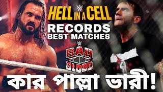 Who is the BEST in Hell In A Cell CM Punk vs Drew McIntyre Hell in a Cell Matches WWE Bad Blood [upl. by Borchers192]