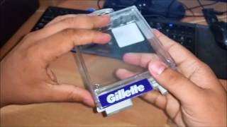 How to open a Gillette razor blades refills box magnet needed [upl. by Leuamme819]