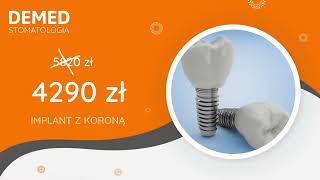 Promocja implant korona 4290 zł [upl. by Canale]