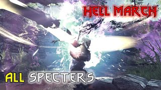 Hell March  The Witcher 3 Extreme Combat vs All Specters  위쳐 3 극한 전투 모든 악령 [upl. by Shari]