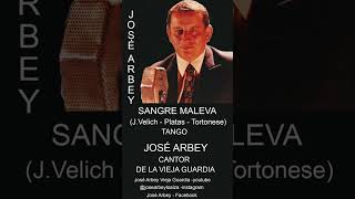 SANGRE MALEVA TANGO  JOSÉ ARBEY [upl. by Ehcar94]