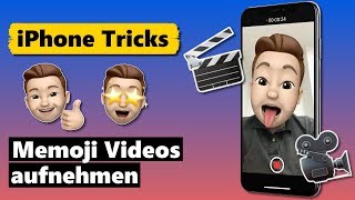 Memoji Videos erstellen amp verschicken 🤩👍 [upl. by Aneem]