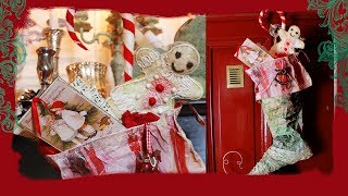 Christmas Stockings  Fairy tale style  Merveilles en Papier [upl. by Tlevesor113]