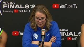 2024 WNBA Finals Game 1 PostGame Press Conference Liberty vs Lynx [upl. by Payton549]