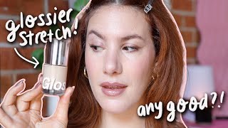 GLOSSIER STRETCH FOUNDATIONthe new best skin tint [upl. by Eikceb]