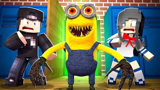 MINECRAFT SCARY MINION SCHOOL Full Movie [upl. by Yelyr]