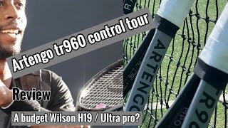 Artengo TR960 Control tour tennis racket  racquet review [upl. by Samara]