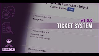 Ticket System  Demo Selling [upl. by Lenej]