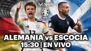 EN VIVO 🔴 ALEMANIA vs ESCOCIA  Eurocopa – Fase de Grupos  Vivilo en TyC Sports ⚽ [upl. by Rinee830]