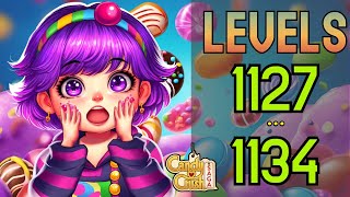 Levels 11271134 🍬✨ Candy Crush Saga [upl. by Nihcas364]