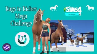 7  Sims 4 Rags to Riches Horse Ranch Challenge  A NEW Addition to the Family [upl. by Haynes]