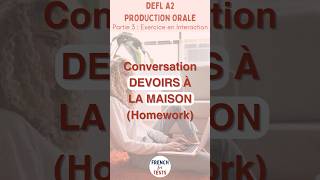 Devoirs à la Maison delfa2 apprendrelefrancais speakfrench frenchconversation frenchdialogue [upl. by Faucher212]