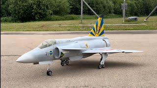 JA 37 Viggen RC [upl. by Annahsohs234]