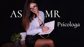 ASMR SONO LA TUA PSICOLOGA 👩🏼‍⚕️ Roleplay Realistico Sussurri Delicati 🥰 [upl. by Patsy]