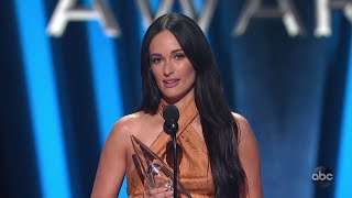 Kacey Musgraves Wins Female Vocalist of the Year at CMA Awards 2019  The CMA Awards [upl. by Nylloc878]