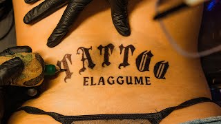 TATTOO  ELAGGUME Video Oficial [upl. by Nosmas]