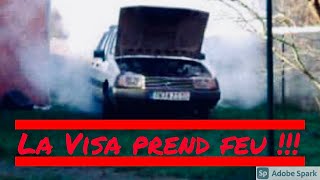 Lubrification du moteur de la citroen visa [upl. by Krasnoff493]